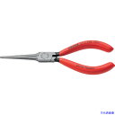 ■KNIPEX ニードルノーズプライヤー 160mm プラスチックハンドル 3111160(4467671)