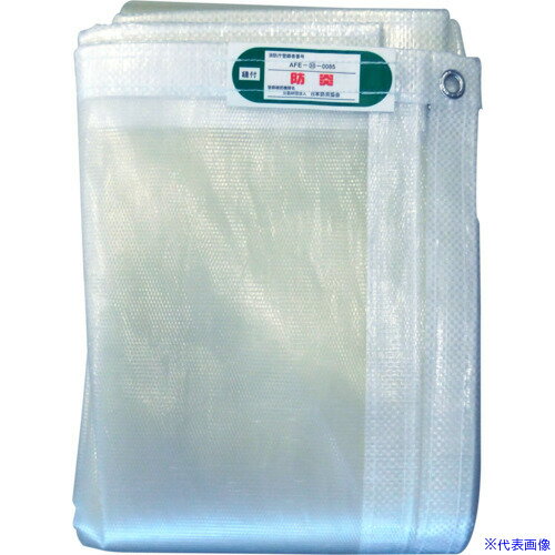 オレンジブック トラスコ中山　TRUSCO萩原 ターピー ライトクリアメッシュ ナチュラル 1.8m×5.4m 〔品番:LCM1854〕[ 注番:4482563]特長●透光性・透視性に優れており、室内作業現場に明るい光を取り込みます。●当社...