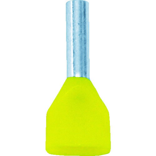 ■ワイドミュラー 2本用絶縁カバー付圧着端子 H1.0/15 ZH GE SV フ 9018530000(4496132)×100