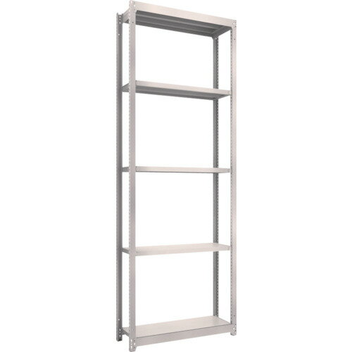 ■TRUSCO スチールラック M1.5型軽中量棚 860X295XH2400 5段単体 ネオグレー M1.58335(NG)(4500016)