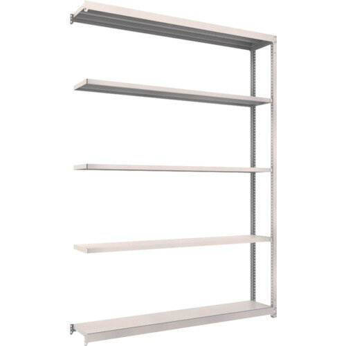 ■TRUSCO スチールラック M1.5型軽中量棚 1760X295XH2400 5段連結 ネオグレー M1.58635B(NG)(4500385)