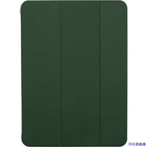 ■バッファロー iPad Pro 11インチ用ハイブリッドマットレザーケース カーキー BSIPD2011CHLGR(4525619)[送料別途見積り][法人・事業所限定][掲外取寄]