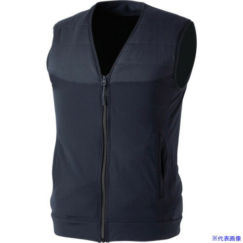 ■CHUSAN 電熱インナーベスト N・ブラック M 886002814M(4528714)