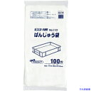 ■ジャパックス ばんじゅう用ポリ袋 110号 100枚 半透明 厚み0.012mm BJ110(4530526)×6[送料別途見積り][法人・事業所限定][掲外取寄]