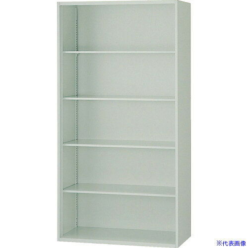 ■NAIKI 収納庫 NW型 オープン書庫 W899×D450×H2100 NW0921NAW(4532490)[送料別途お見積り][法人限定][直送]