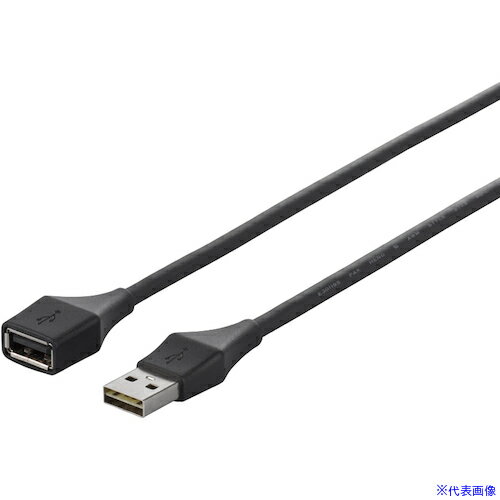 オレンジブック トラスコ中山　TRUSCOバッファロー どっちもUSB2.0 A to A 延長ケーブル 1.0m ブラック 〔品番:BU2AAD10BK〕[ 注番:4538125]特長●「どっちもUSBコネクター」を採用しています。●離れたパソコンとプリンター・ハードディスクをつなぐUSB2.0延長ケーブルです。仕様●色：ブラック仕様2●どっちもUSB2.0 A to A延長ケーブル1.0mブラック材質/仕上セット内容/付属品注意原産国（名称）非公開JANコード4950190369530本体質量25gオレンジブック トラスコ中山　TRUSCOバッファロー どっちもUSB2.0 A to A 延長ケーブル 1.0m ブラック 〔品番:BU2AAD10BK〕[注番:4538125][本体質量：25g]分類》オフィス・住設用品》OA用品》ケーブル☆納期情報：メーカー取り寄品（弊社より発送）