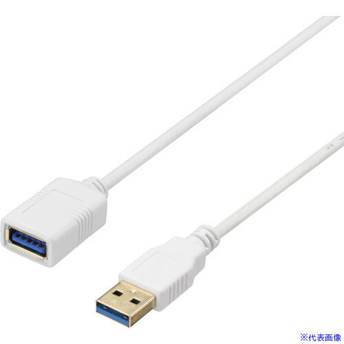 ���Хåե����� USB3.2 Gen1 �����֥� ��Ĺ�� A-A ����� 2m �ۥ磻�� BU3AAS20WH(4538160)[�������Ӹ��Ѥ�][ˡ�͡����Ƚ�...