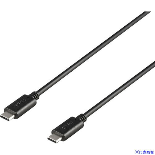 ���Хåե����� USB2.0�����֥� C-C PD�б� 1m �֥�å� BU2CC5PD10BK(4539615)[�������Ӹ��Ѥ�][ˡ�͡����Ƚ����][�ǳ���...