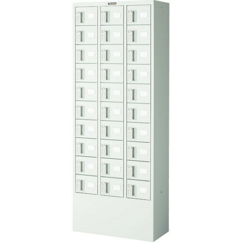 ■TRUSCO 預かりロッカー3列10段 ダイヤル錠 KTL310D(4540760)[法人限定][直送元]