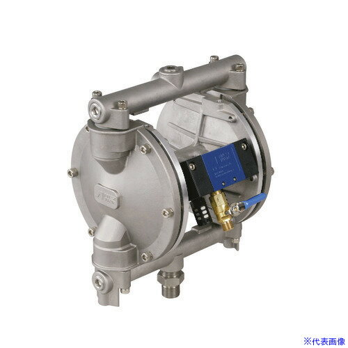 ■アネスト岩田 ダイヤフラムポンプ 中形 ポンプ単体(ステンレス仕様) 吐出量30L/min DDP120BN(4558065)[法人限定][直送元]