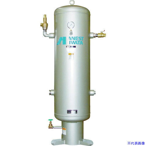 ■アネスト岩田 ステンレス製空気タンク 100L SUST100100(4558472)[法人・事業所限定][直送元]