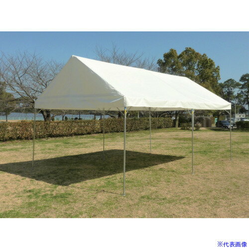 ■KOK 集会用テント スーパーキングEーテント W3.55XD2.67XH2.80 天幕色 青 UHT15X2B(4573021)[送料別途お見積り][法人限定][直送]