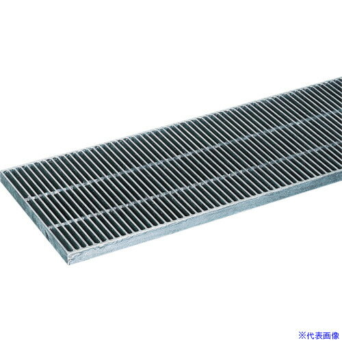 オレンジブック トラスコ中山　TRUSCO奥岡 スチール製 側溝用 グレーチング 本体幅300×高さ19 細目 ノンスリップ 〔品番:OKGXP33019〕[ 注番:4573552]特長●メインバー上部に凸凹がついたノンスリップタイプで滑りにくい商品です。●細目タイプのため台車やベビーカーや歩行者にも安心です。仕様●溝幅(mm)：200●幅(mm)：300●長さ(mm)：995●高さ(mm)：19●適合荷重横断：T-2●適合荷重側溝：T-6●ピッチ(mm)：12.5仕様2●細目タイプ●ピッチ：12.5mm材質/仕上●スチール（SS400）●表面処理:溶融亜鉛メッキ仕上げセット内容/付属品注意原産国（名称）日本JANコード本体質量11.2kgオレンジブック トラスコ中山　TRUSCO奥岡 スチール製 側溝用 グレーチング 本体幅300×高さ19 細目 ノンスリップ 〔品番:OKGXP33019〕[注番:4573552][本体質量：11.2kg]《包装時基本サイズ：995×300×19》〔包装時質量：11kg〕分類》オフィス・住設用品》物置・エクステリア用品》グレーチング☆納期情報：メーカー直送品【法人限定＝会社名ご記入お願い致します。】