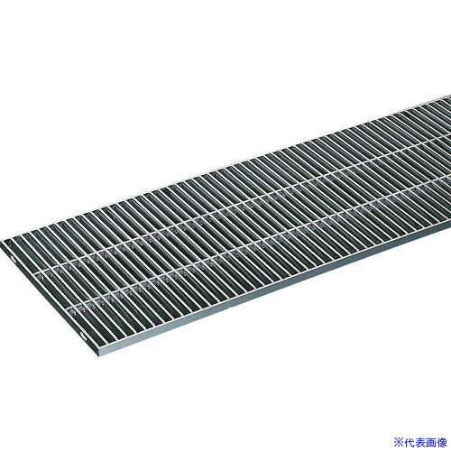 オレンジブック トラスコ中山　TRUSCO奥岡 ステンレス製 側溝用 グレーチング 本体幅150×高さ15 P15 ノンスリップ 〔品番:OSG4NS1510C〕[ 注番:4573749]特長●ステンレス製のためサビにくい製品です。●メイン...