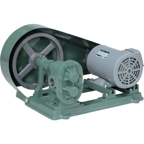 ■NK ギヤーポンプ(電動機連結型)スタンドメタル台付 口径25A MES10(4575717)[法人限定][直送元]