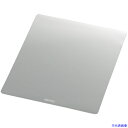 ■BUFFALO マウスパッド メタル調 シルバー BSPD10SV(4575915)