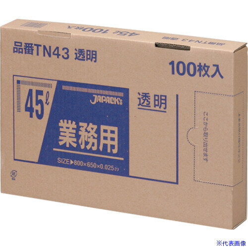 ������ѥå��� ��̳�ѥݥ��� 45L100��BOX Ʃ�� ����0.025mm TN43(4576252)