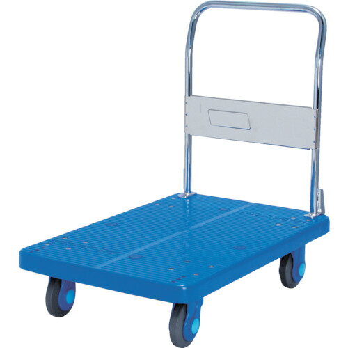 ■カナツー 静音［［R下］］プラ300樹脂製固定式ハンドトラック PLA300(4577302)[送料別途お見積り][法人限定]