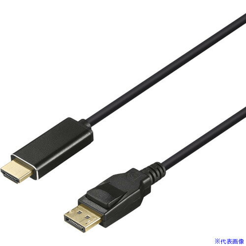 ���Хåե����� DP-HDMI�Ѵ������֥� 1m �֥�å� BDPHD10BK(4577759)[�������Ӹ��Ѥ�][ˡ�͡����Ƚ����][�ǳ����]