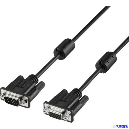 BUFFALO ǥץ쥤Ĺ֥ D-sub15pin 5m ֥å BDE50BK(4577780)