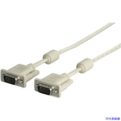 ■バッファロー ディスプレイケーブル 極細 D-Sub15：D-Sub15 コア付 2.0m BSDCV20(4577804)[送料別途見..