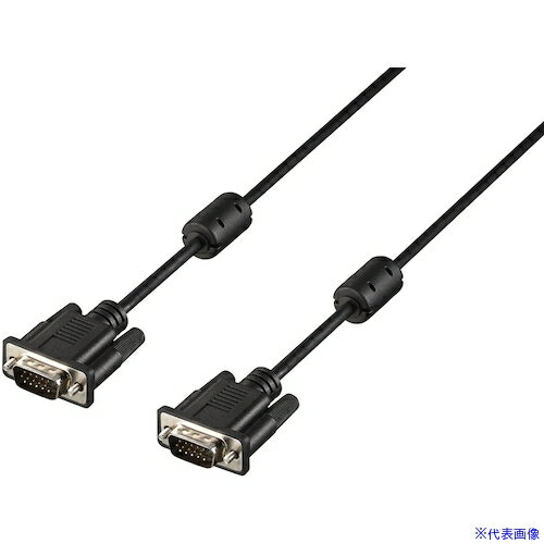オレンジブック トラスコ中山　TRUSCOバッファロー ディスプレイケーブル D-sub15pin 0.7m 〔品番:BD07BK〕[ 注番:4577836]特長●D-sub15ピン（ミニ）ケーブル●スリムケーブル●金メッキピン採用●RoHS対応仕様●長さ(m)：0.7●コネクタ形状：D-Sub15ピン オスーD-Sub15ピン オス●ケーブル長(m)：0.7仕様2●フェライトコア付材質/仕上セット内容/付属品注意原産国（名称）非公開JANコード4950190368717本体質量87gオレンジブック トラスコ中山　TRUSCOバッファロー ディスプレイケーブル D-sub15pin 0.7m 〔品番:BD07BK〕[注番:4577836][本体質量：87g]分類》オフィス・住設用品》OA用品》ケーブル☆納期情報：メーカー取り寄品（弊社より発送）