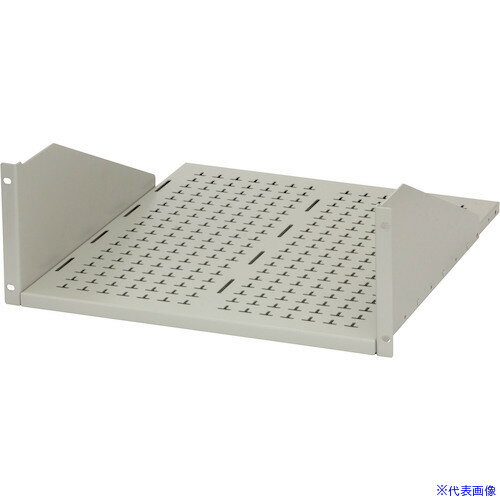 ■摂津金属工業 収納棚(放熱穴付) RH2U40HWG(4578165)[送料別途お見積り][法人限定][外直送]