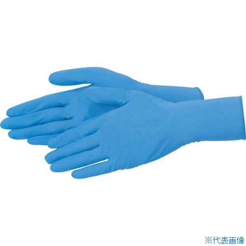 ■テイジン ソフトニトリル手袋パウダーフリーブルー SNBRPF560BSS(4580577)×20[送料別途見積り][法人・..