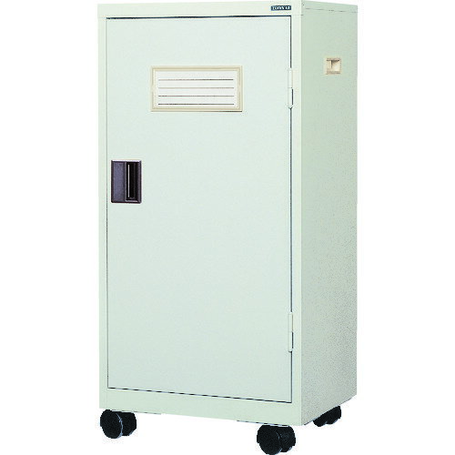 ■光葉 キャスター付保管庫“フリーボックス” 400×350×830 自在棚板2枚付 IC40(4587359)[法人限定][直送元]