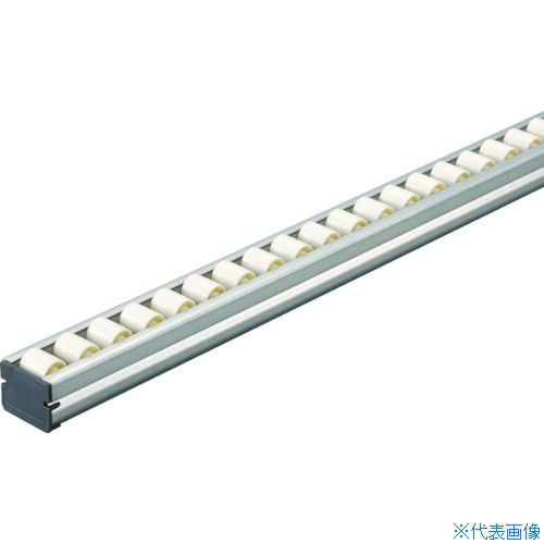 ■TRUSCO カセット式流動棚用ホイールコンベヤΦ18 P25X2400 V1820ECON252400(4611381)[法人限定][直送元]