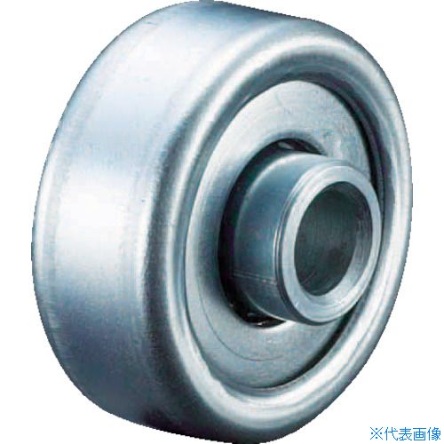 ■TRUSCO スチールホイール Φ25.4X9 プレスベアリング V2509PN(4611870)
