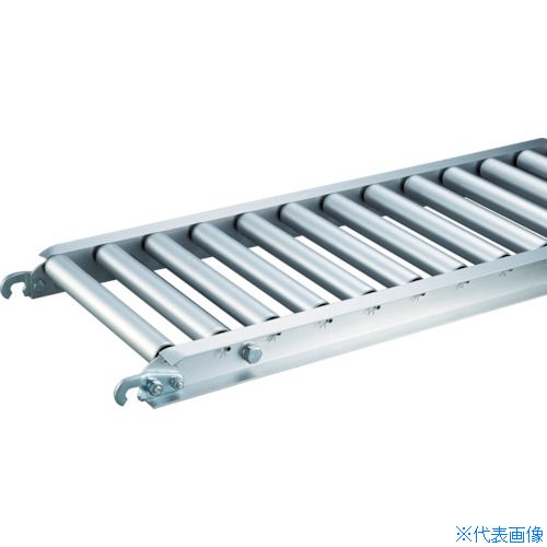 ■TRUSCO アルミローラーコンベヤ Φ38 W500XP75XL3000 VRAL3815F500753000(4612761)[法人限定][直送元]