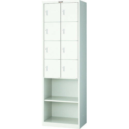 ■TRUSCO 小物入れロッカー2列タイプ SVP8AAW(4627105)[法人限定][直送元]