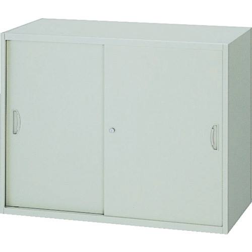 ■NAIKI 収納庫 NWS型 スチール引違い書庫 2枚扉 899×400×700 ウォームホワイト NWS0907HAW(4632532)[送料別途お見積り][法人限定][外直送]