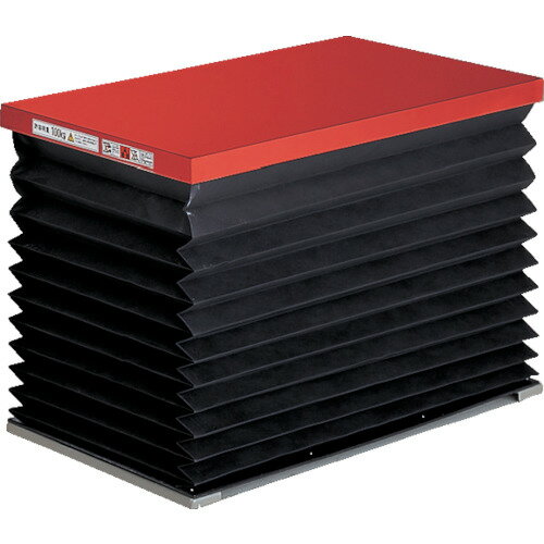 ■TRUSCO スーパーFAリフター500kg 電動式 1200X650 蛇腹付 HFA500612J(4644271)[法人限定][直送元]