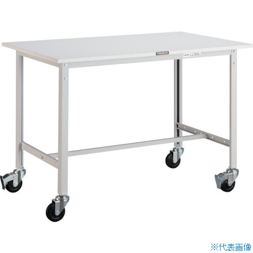 オレンジブック トラスコ中山　TRUSCOTRUSCO 軽荷重作業台(150kg)AE型 1200X750XH846 φ100キャスター付 ホワイト色 〔品番:AE1200C100W〕[ 注番:4666836]特長●キャスター付で、作業台を移動する際に便利です。仕様●天板材質：ポリ化粧●間口(mm)：1200●奥行(mm)：750●高さ(mm)：846●脚部カラー：ホワイト(W)●キャスター取付ねじサイズ：M16×2.0●均等荷重(kg)：150●色：ホワイト仕様2●100mm 自在車 2個・100mm(ストッパー付) 2個材質/仕上●本体:スチール●キャスター金具:スチール●車輪:ゴムセット内容/付属品注意●移動の際には台の上に物をのせないでください。●キャスター取り付け時の本体均等荷重(静止時)は、150kg以下でご使用ください。●車上渡しのため、お客様での荷降ろしが必要です。原産国（名称）日本JANコード4989999008081本体質量33.5kgオレンジブック トラスコ中山　TRUSCOTRUSCO 軽荷重作業台(150kg)AE型 1200X750XH846 φ100キャスター付 ホワイト色 〔品番:AE1200C100W〕[注番:4666836][本体質量：33.5kg]分類》物流・保管用品》作業台》軽荷重作業台☆納期情報：オレンジブック掲載以外でメーカー直送品（送料元払い）【法人限定＝会社名ご記入お願い致します。】※北海道・沖縄・離島は運賃別途商品も含む