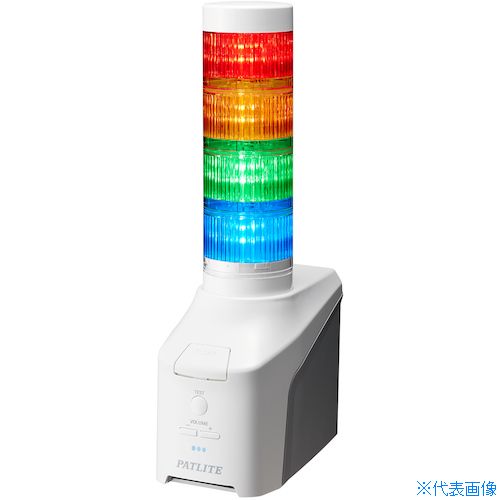 ■PATLITE 音声対応ネットワーク制御信号灯 NHVシリーズ NHVーD(音声対応デジタルIO...