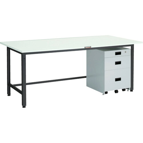 オレンジブック トラスコ中山　TRUSCOTRUSCO 軽荷重作業台(400kg)LEW型 1800X900XH740 3段キャビネット付 ダークグレー色 〔品番:LEWP1809UDK111〕[ 注番:4671058]特長●深さの異なる3段キャビネット付です。仕様●天板材質：ポリ化粧●間口(mm)：1800●奥行(mm)：900●高さ(mm)：740●脚部カラー：ダークグレー(DG)●アジャスターねじサイズ：M16×2.0●均等荷重(kg)：400●色：ダークグレー●キャビネット：1列3段 UDK-111 W仕様2●アジャスター調整範囲：20mm材質/仕上●本体:スチールセット内容/付属品注意●奥行600mmタイプ以外に設置可能です。●車上渡しのため、お客様での荷降ろしが必要です。●提供不可：chemSHERPA原産国（名称）日本JANコード4989999555189本体質量65.5kgオレンジブック トラスコ中山　TRUSCOTRUSCO 軽荷重作業台(400kg)LEW型 1800X900XH740 3段キャビネット付 ダークグレー色 〔品番:LEWP1809UDK111〕[注番:4671058][本体質量：65.5kg]分類》物流・保管用品》作業台》軽荷重作業台☆納期情報：メーカー直送品（送料元払い）【法人限定＝会社名ご記入お願い致します。】 ※北海道・沖縄・離島は運賃別途商品も含む
