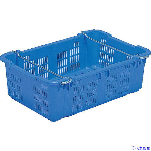 オレンジブック トラスコ中山　TRUSCOサンコー ネスティングコンテナー 104200 サンテナーA#48(ハンドル付)ブルー 〔品番:10420001BL503〕[ 注番:4671984]特長●全面網目のコンテナーです。●ハンドル取付けにより、スタッキング（＝積み重ね）とネスティング（＝収納）ができます。●操作が簡単で作業性が良く、空箱時の収納効率に優れています。仕様●容量(L)：42.1●色：ブルー●外形寸法(mm)間口：658●外形寸法(mm)奥行：448●外形寸法(mm)高さ：200●有効内寸(mm)間口：571●有効内寸(mm)奥行：361●有効内寸(mm)高さ：168●ネスティング高さ(mm)：85仕様2●オプション：ハンドル●ハンドル取付時短辺外寸：426mm材質/仕上●ポリプロピレン（PP）セット内容/付属品注意●火気厳禁原産国（名称）日本JANコード本体質量2500gオレンジブック トラスコ中山　TRUSCOサンコー ネスティングコンテナー 104200 サンテナーA#48(ハンドル付)ブルー 〔品番:10420001BL503〕[注番:4671984][本体質量：2500g]分類》物流・保管用品》コンテナ・パレット》メッシュコンテナ☆納期情報：オレンジブック掲載以外でメーカー直送品【法人限定＝会社名ご記入お願い致します。】