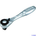 ■TONE コンパクトショートラチェットハンドル 差込角6.35mm RH2CHS(4699971)