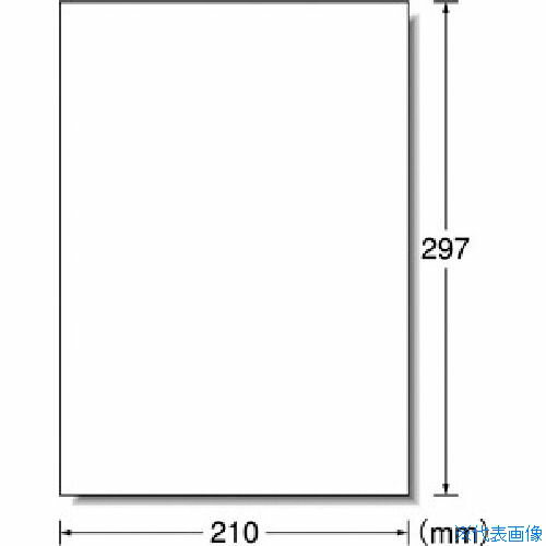 ■3M エーワン 屋外用サインラベル(レーザー)キレイにはがせるツヤ消し・白10枚 31023(4712242)