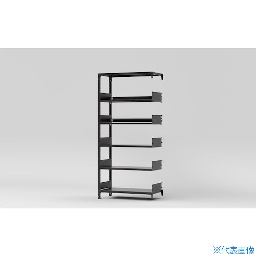 ■金剛 書架RKU 連結 D450天地6段 傾斜2段付 RKU361456SATD2(4721646)[送料別途お見積り][法人限定][直送]