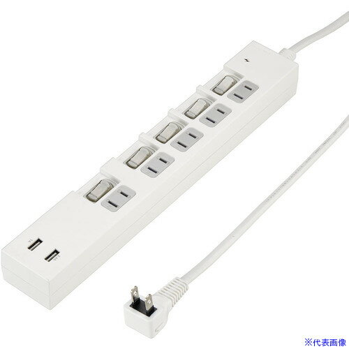 YAZAWA ̥å5AC2USB3.4A2mۥ磻 Y02KS752WH2U(4729033)[ӸѤ][ˡ͡Ƚ][ǳ]