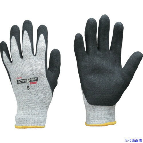 ■トワロン ニトリル背抜き手袋 アクティブグリップストロング S 523S(4746601)