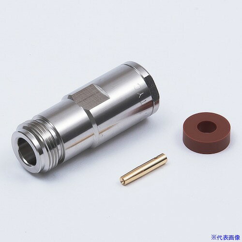 オレンジブック トラスコ中山　TRUSCOTYC Nコネクタストレートジャック 〔品番:NJ3〕[ 注番:4750702]特長●Nコネクタのストレートジャックです。用途●3D-2V、EM-3D-2Eケーブルに適合するN型ストレートジャックです。●本体は締付タイプとなっており、接続部の堅牢性が高くなっております。●中心コンタクトは半田タイプです。仕様●コネクタ形状：Nコネクタ●取付方法：中心：半田／外部：締付●適合電線：3D-2V/EM-3D-2E仕様2●特性インピーダンス：50Ω　定格電圧AC：AC 500V　使用周波数範囲：10GHz　絶縁抵抗：DC 500Vにて1000MΩ以上　耐電圧：AC 1000V　1分間　接触抵抗：3mΩ以下　電圧定在波比：1.2以下（DC〜3GHz）　使用周温度範囲：-40〜+85℃材質/仕上●中心コンタクト：リン青銅／金めっき／ハンダ付け　外部コンタクト：黄銅／ニッケルめっき／締め付けセット内容/付属品注意原産国（名称）日本JANコード本体質量60gオレンジブック トラスコ中山　TRUSCOTYC Nコネクタストレートジャック 〔品番:NJ3〕[注番:4750702][本体質量：60g]分類》電子機器》電気・電子部品》コネクタ☆納期情報：メーカー取り寄品（弊社より発送）