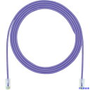 ■PANDUIT カテゴリ5E細径パッチコード 1m 紫 UTP28CH1MVL UTP28CH1MVL(4754972)