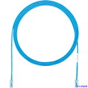 ■PANDUIT カテゴリ5E細径パッチコード 3m 青 UTP28CH3MBU UTP28CH3MBU(4755014)