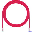 ■PANDUIT カテゴリ5E細径パッチコード 3m 赤 UTP28CH3MRD UTP28CH3MRD(4755022)