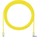 ■PANDUIT カテゴリ6細径パッチコード 10m 黄 UTP28SP10MYL UTP28SP10MYL(4755120)