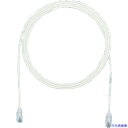 ■PANDUIT カテゴリ6細径パッチコード 15m オフホワイト UTP28SP15M UTP28SP15M(4755138)